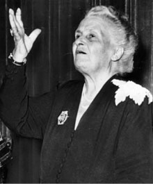 Maria Montessori 1949